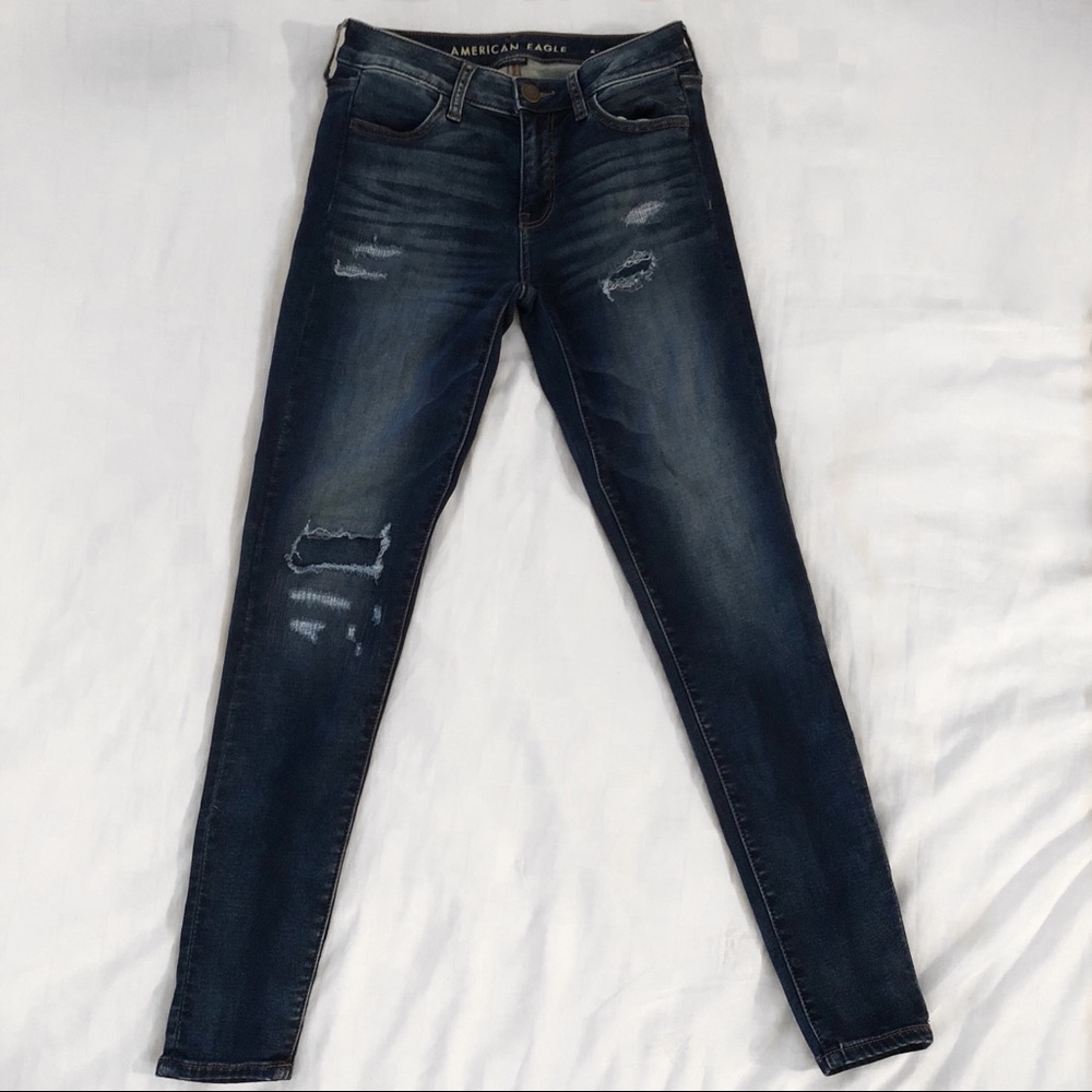 American Eagle Skinny Ripped Jeggings